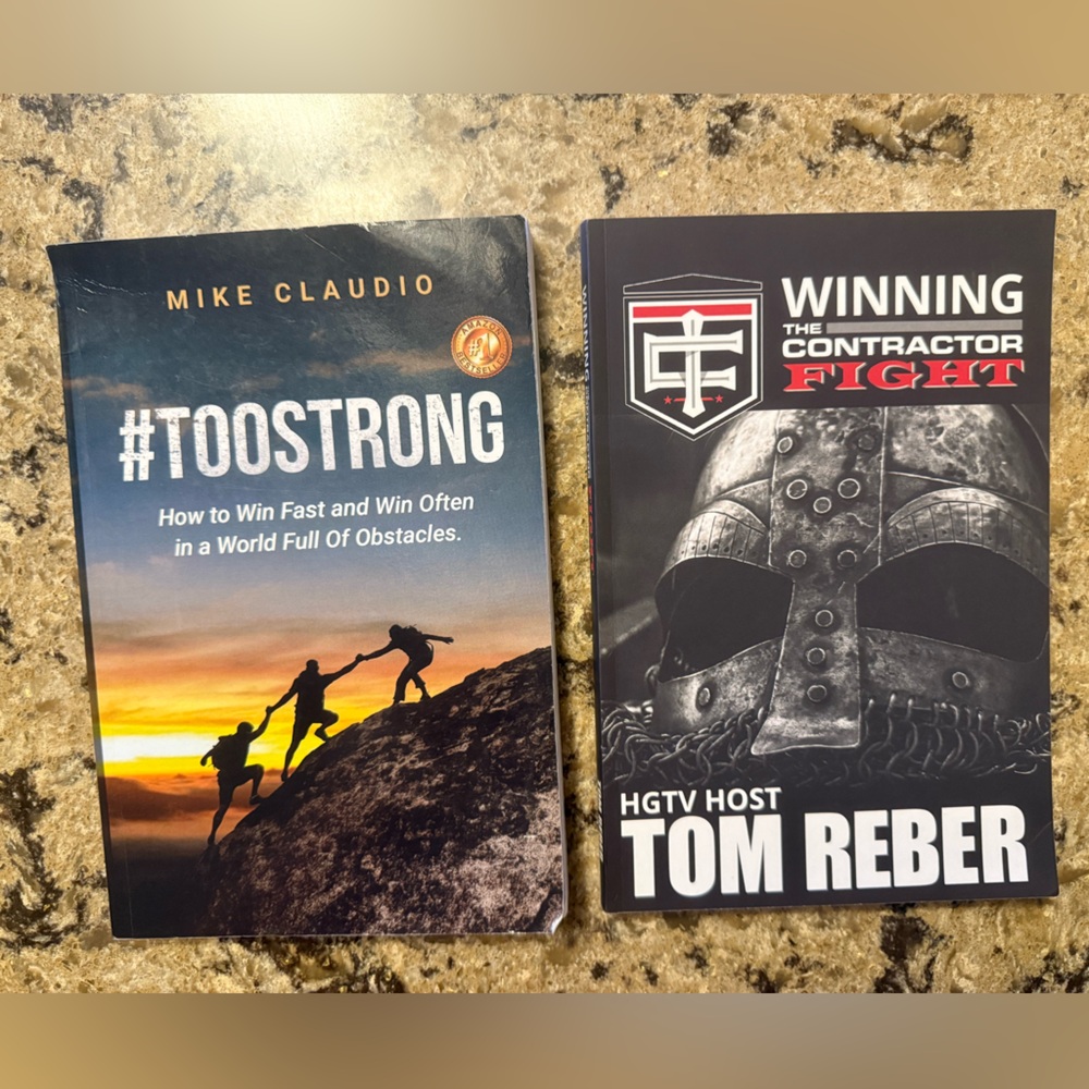 #TooStrong and Winning the Contractor Fight Books